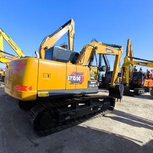 Escavatore Usato SANY SY155C Certificato EPA CE, di Medie Dimensioni, Prezzo Basso, 14 Tonnellate, di Seconda Mano, Modelli SY135 SY155 SY215 con Pompe - Product Image 2