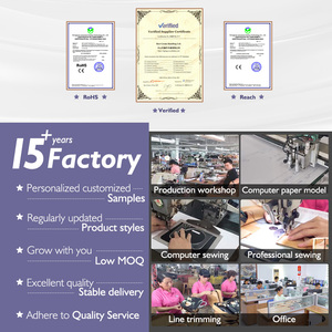 New Design For <strong>Cute</strong> 2 Sizes Teddy Velvet Strawberry <strong>Leopard</strong> Print Fluffy Large Capacity Zipper Closure Custom Made Label Logo - Product Image 6