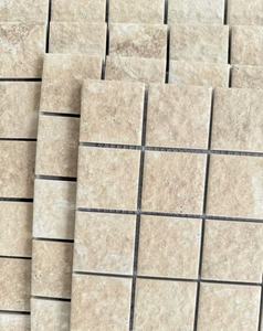 Hiện đại cổ điển đất nung gạch khảm gốm <span class=keywords><strong>travertine</strong></span> đá khảm - Product Image 5