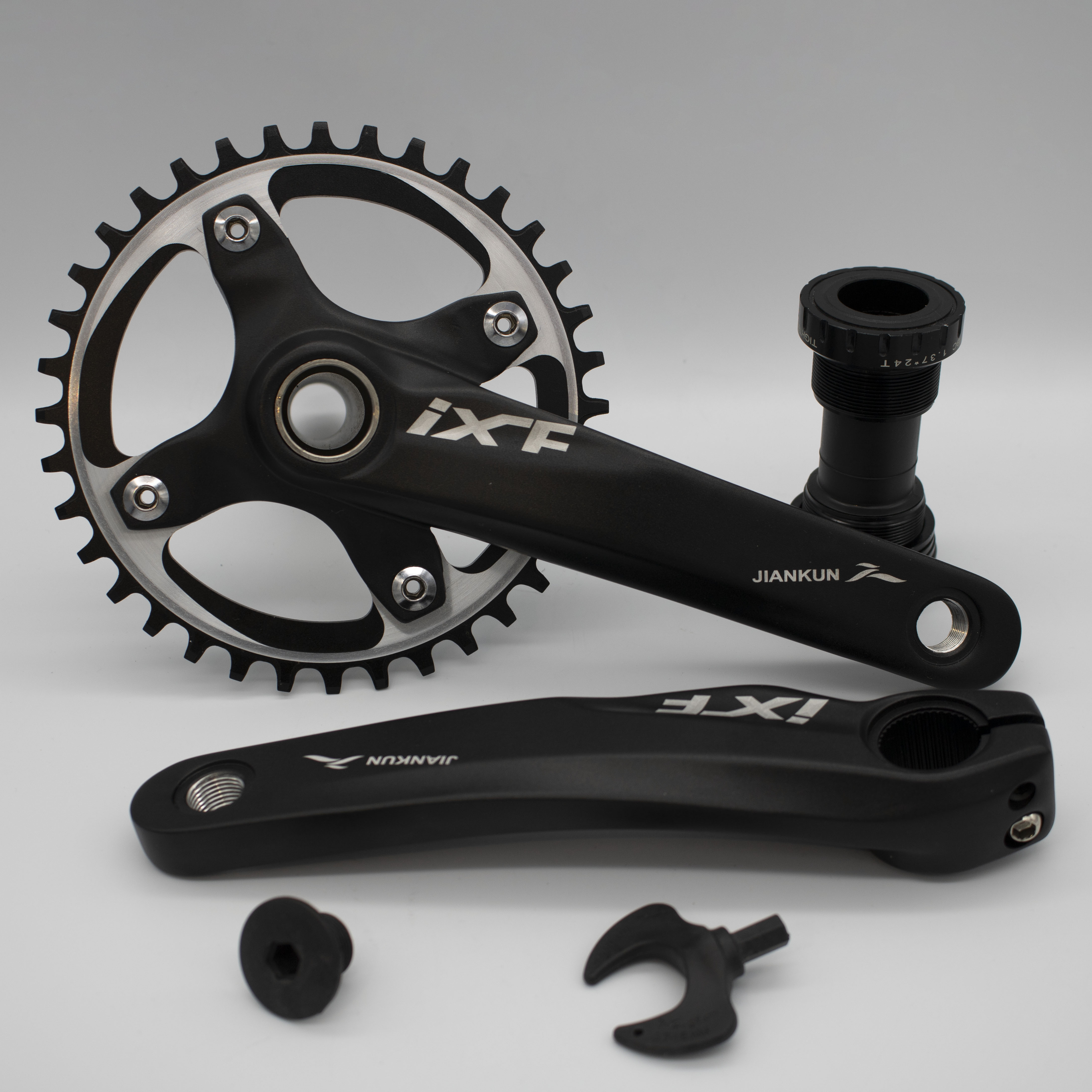 Custom high quality popular product electric bicycle crank 89mm/102mm/114mm/131mm