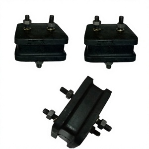 Fit for TATA 1512 LPT Rear Mounting Assy Rubber OEM 257624200118 20732420010 Engine Mount 5.6L 5635cc Diesel Part - Product Image 1