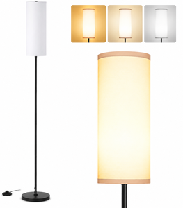 Lampadaire à abat-jour en tissu, éclairage d'ambiance intérieur, style scandinave, <span class=keywords><strong>télécommandé</strong></span>, design créatif pour salon, produit transfrontalier - Product Image 4