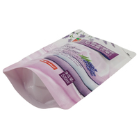 Détergent à lessive liquide debout personnalisé savon antiseptique pour le lavage des mains avec pochette de recharge sac en papier d'aluminium