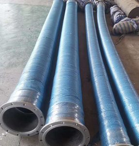 خرطوم مطاطي كبير القطر مقوى بأسلاك فولاذية لشفط وتصريف المياه والزيت، مقاوم للتآكل، بطول 20-40 متر للاستخدام الزراعي - Product Image 1