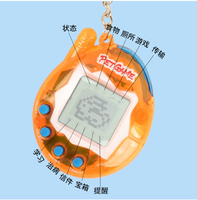 Usine Populaire Rétro De Poche Électronique Mini En Plastique Virtuel Pet Jeu Porte-clés Tamagochi Pet Jouet Nostalgie Machine