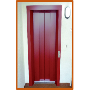 Горячая Распродажа противопожарная подъемная посадочная дверь лифта автоматическая дверь цены - Product Image 5