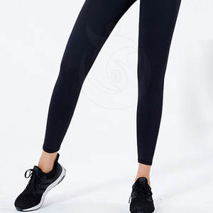 Conjunto de Yoga de 2 Piezas para Mujer, Hecho a Medida, de Alta Calidad, Diseño Sólido, Cintura Elástica, Resistente al Agua, Secado Rápido - Product Image 6