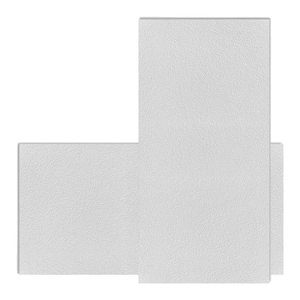 Plaques de <span class=keywords><strong>plafond</strong></span> artistiques contemporaines en PVC et plâtre au design moderne, haute qualité, imperméables, insonorisées, ignifuges, à rayures blanches - Product Image 1