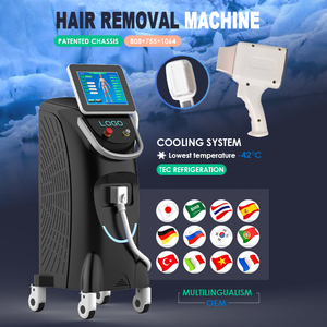 Nouvel appareil d'épilation 2-en-1 breveté 808 nm en plastique, sûr et indolore, pour usage corporel complet en salons de beauté, efficace (808+755+1064) - Product Image 3