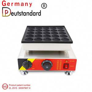 Crêpière commerciale <span class=keywords><strong>Mini</strong></span> fabricant néerlandais de <span class=keywords><strong>boulanger</strong></span> à crêpes électrique Dorayaki fabricant Muffin faisant la Machine 25 pièces - Product Image 4