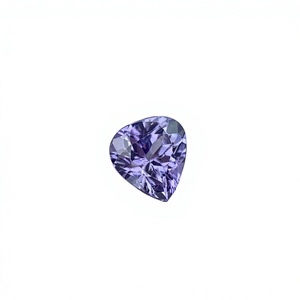 Piedra de Tanzanita Natural Certificada, Sin Calentar, Multicolor, Corte en Forma de Corazón, Zoisita Natural, 1.33 Quilates, Claridad Impecable - Product Image 1