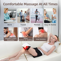 Kabelloser Luftdruck-Kniemassager mit Wärme und Vibration Kniegelenk-Massagegerät