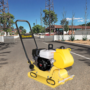 HZR-80 DYNAMIC 5.5hp <strong>Gasoline</strong> Heavy Soil Vibrating Plate Compactor with GX160 <strong>Engine</strong> 80kg Weight High Efficiency - Product Image 3