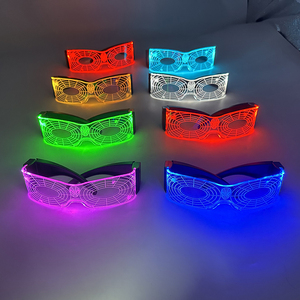 Colorato incandescente Cosplay <span class=keywords><strong>Spider</strong></span> Hero occhiali da sole notte fresco decorazione per gli uomini e le donne decorazioni per le feste - Product Image 5