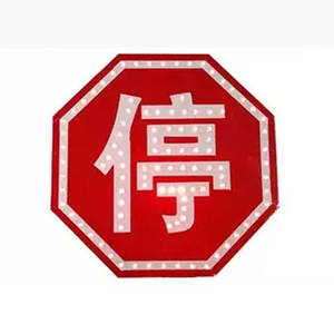 Panneaux de signalisation solaires LED de haute qualité IP68 économes en énergie respectueux de l'environnement rencontre les panneaux de signalisation routière internationaux - Product Image 3