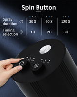 Diffuseur de parfum portable pour voiture, humidificateur d'air sans eau, rechargeable, mini, pour la maison, niveau sonore de 36 dB, 1 an