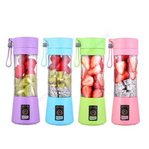 Licuadora Portátil Recargable USB G15 de 380 ml con 6 Cuchillas, Mezcladora, Exprimidor, Preparador de Smoothies para el Hogar, Venta al por Mayor - Product Image 1