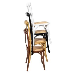 ठोस ओक प्राचीन Crossback खेत कुर्सी - Product Image 6