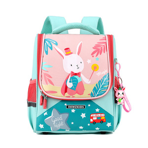 Children's Cartoon <b>Waterproof</b> <b>School</b> <b>Backpack</b> for Primary <b>School</b> Kindergarten Boys Girls Ultra-Light Weight-Reducing Zipper - Product Image 2