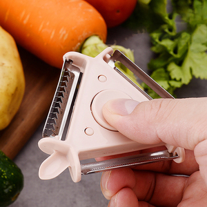 Wholesale China Suppliers Shipping to USA FBA Hot Sell Kitchen Accessories Stainless Steel Gadget <b>Vegetable</b> Fruit Potato Peeler - Product Image 3