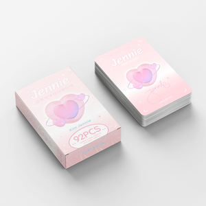 Nuova carta kpop jennie da 60 pz/scatola artigianale carta artistica ecologica carta LOMO da 30 pz/scatola adesivo per bicicletta da collezione - Product Image 3