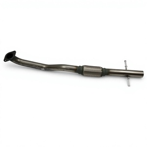 Front Exhaust Pipe fit for Tata Indica V2 287249200103 Auto Muffler Downpipe Exhaust System Parts Kit - Product Image 1
