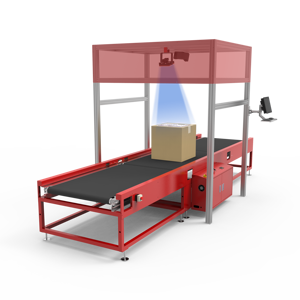 Dws hệ thống kho phân loại Máy bưu kiện Kích thước trọng lượng & quét trục quy mô hệ thống - Product Image 1