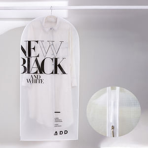 Custom Logo personalizzato borse indumento cappotto pacchetto indumento impermeabile abito polvere tuta copertura borsa per i vestiti - Product Image 1