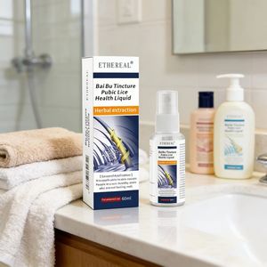 Tintura de Bai <span class=keywords><strong>Bu</strong></span> en Aerosol, Extracto Herbal para el Cuidado de Piojos Púbicos y Malestar Corporal, Hecho en China - Product Image 2
