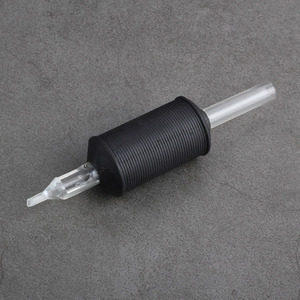 25mm <b>Silicone</b> <b>Rubber</b> Disposable Tattoo Grip Tubes Disinfection Covers for Rotary Tattoo Machines Permanent Makeup Accessories - Product Image 3