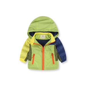 <b>Dropshipping</b> Clothing Children's Soft Shell Zipper Hoodie Custom Bomber Jackets Stock Lot - Product Image 3