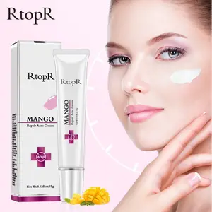 RtopR Mango Acne Treatment Scar Removal Cream Shrink Pores Whitening Moisturizing Face Skin Care