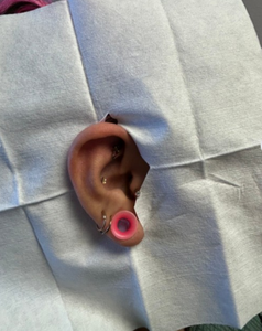 الستارة المحزوة التي يمكن التخلص منها غير المنسوجة الستارة فتحة لثقب الأذن 15X15cm أو 12X12cm معقمة أو غير معقمة - Product Image 4