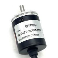 Codeur rotatif photoélectrique à arbre plein incrémental CALT 25 mm 500ppr 5-30Vdc NPN+R S2504E1-500BM-T530 pour servomoteur