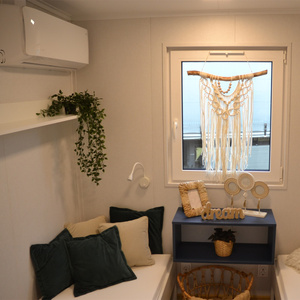 Sang Trọng Thân Thiện Với Môi Tùy Chỉnh Đúc Sẵn <span class=keywords><strong>Container</strong></span> Nhà 5 Năm Nhà Máy Bảo Hành Di Động Kết Cấu Thép Bánh Sandwich Khách Sạn - Product Image 5