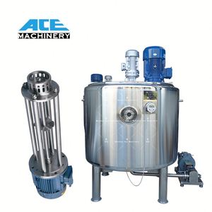 Mezcladora de Jabón Líquido de Una Sola Capa de 2000L, Agitador, Mezcladora, Homogeneizador, Motor de Alta Productividad, SUS316L - Product Image 5