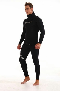 Combinaison de plongée en néoprène Hisea <span class=keywords><strong>Seac</strong></span> 3,5 mm pour homme, combinaison de plongée divisée, vêtements de pêche et de chasse, matière intérieure CR, peau lisse - Product Image 6