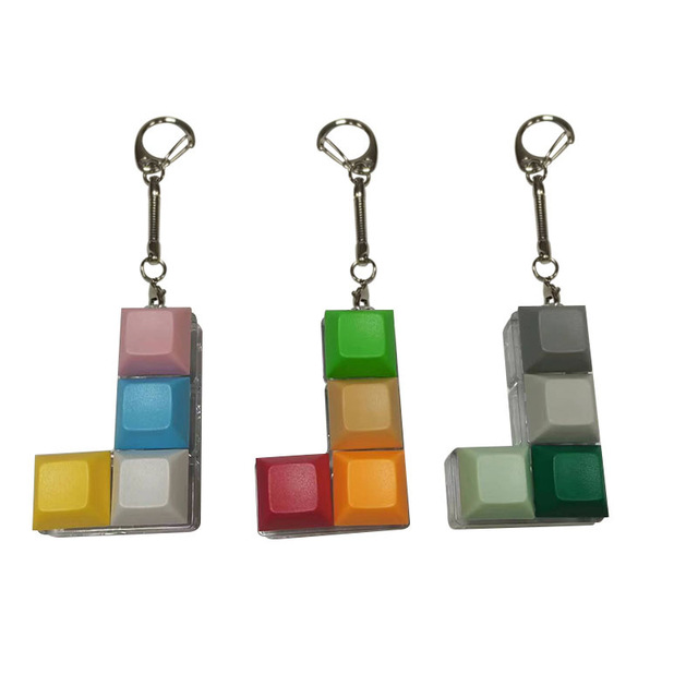 Aflion Custom Mechanical Keyboard Tactile Keycap Switch Tester Keychain Clicker Keyboard Fidget Toys Fashionable Custom Logo