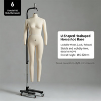 Großhandel Bekleidungsgeschäft Schneiderpuppe Stoff-Schaufensterpuppe Weiblicher Torso Hängende Schneiderpuppe für Modedesigner