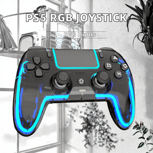 Ps5 kablosuz oyun denetleyicisi Saitake Joystick için RGB aydınlatma ve titreşim motoru ile uyumlu - Product Image 2