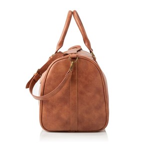 Vegan deri küçük seyahat çantası hediye erkekler kadınlar için Dduffle çantası seyahat çantası taşımak - Product Image 3