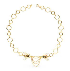 Wholesale Merryshine 925 Silver Jewelry Supplier Custom Shaped Bee Charm 925 Silver Bracelet
