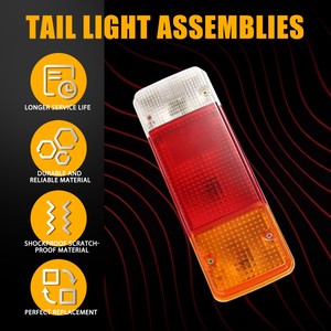 Par de Luces Traseras para Auxito Hilux Ute Tray Landcruiser Serie 70 75 78 79 - Product Image 2