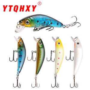 เหยื่อปลอมแบบลอยน้ำ ขนาด 7.6 ซม. น้ำหนัก 8 กรัม สี่สี สำหรับตกปลาแบสและปลาแมนดาริน อุปกรณ์ตกปลา - Product Image 2