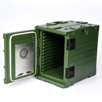 Conteneur isotherme pour aliments de 90 L avec chauffage électrique, boîte chauffante à brancher pour la restauration, les restaurants et les événements