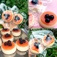 Jouets Squishy Alimentaires en Gros Nouveau Design TPR Soufflé au Fromage Gâteau Fraise Jouet Squishy Anti-Stress Balle à Presser Amusante Taba