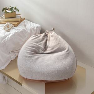 Fauteuil Poire Design Européen Moderne en Velours Imperméable pour Adultes, Canapé d'Angle de Chambre et Salon, Chaise Longue en Mousse de Haute Qualité - Product Image 6