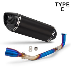 Système <span class=keywords><strong>d</strong></span>'Échappement NMAX155 pour Yamaha Nmax 155 Bws Nmax155 2021-2024 Scooter Collecteur <span class=keywords><strong>d</strong></span>'Échappement Sport R77 avec DB <span class=keywords><strong>Killer</strong></span> - Product Image 4