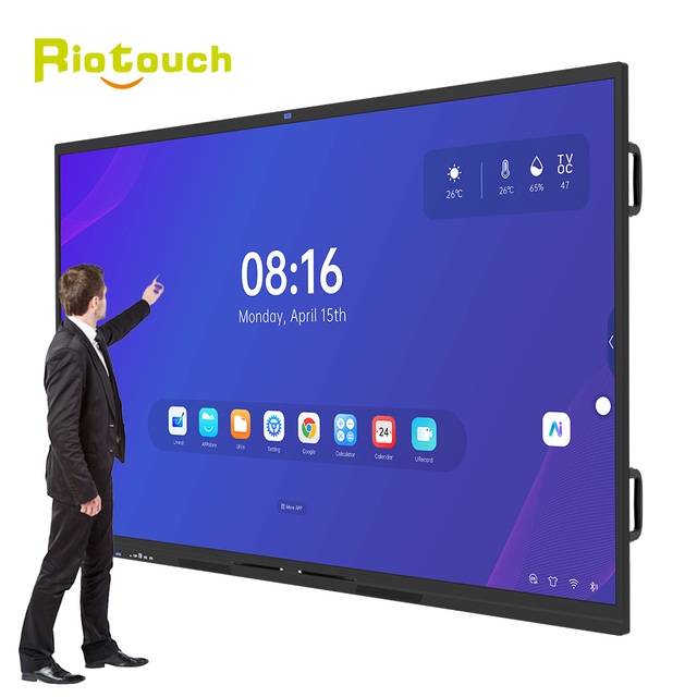 2026 the Newest RK3576 EDLA Interactive Flat Panel Smart Board with AI Function for School Class Teaching or Conference Meeting