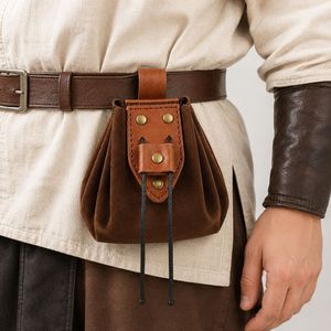 Ensemble de vêtements médiévaux vikings Renaissance transfrontalier, comprenant une ceinture et un sac à flacon de médicaments en liège, cadeau de style Halloween - Product Image 3